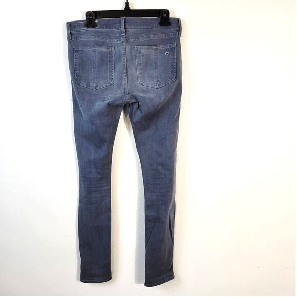 Rag & Bone Jeans Women's 28 Gray Croxley Skinny Mid Rise Festival Grunge Boho - Picture 2 of 11